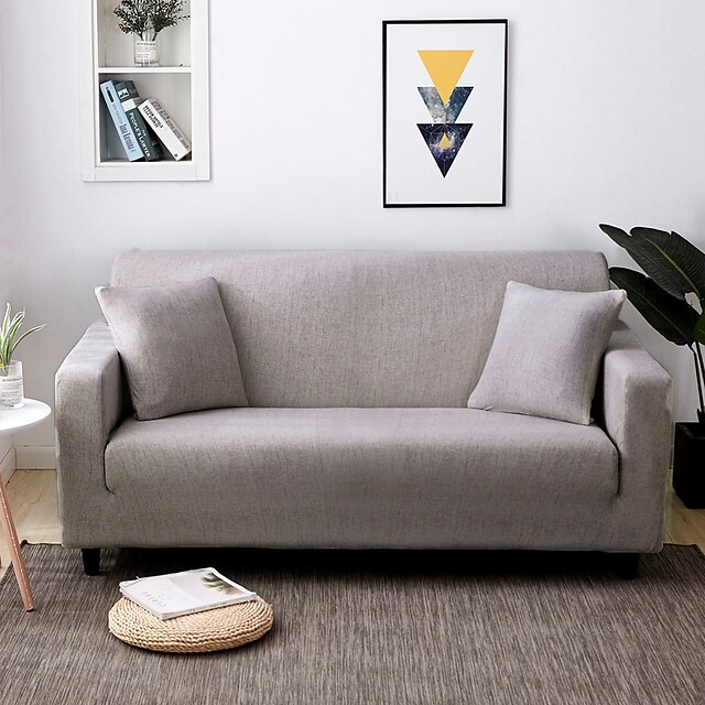  sofadæksel stretchovertræk blødt holdbart trykt sofadæksel vaskbart møbelbeskytter lænestol / elsæde / tre personers / firesæder / l-formet sofa