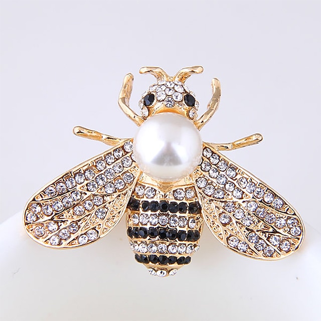  Women's Brooches Bee Classic Fashion Cute Brooch Jewelry Gold For Vacation Casual / Daily