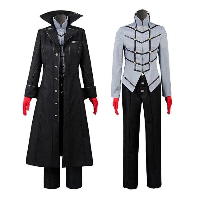  Inspired by Persona 5 Amamiya Ren Anime Cosplay Costumes Japanese Cosplay Suits Coat Blouse Pants For Men's / Gloves / Gloves