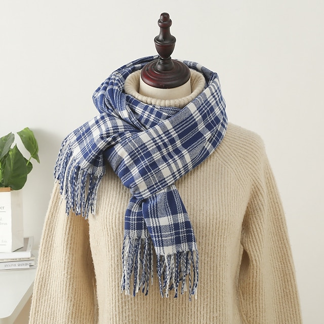  Damen Schals für Damen Kaffee Weihnachten Schal Verziert