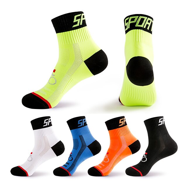  Men's Breathable Wearable Cycling Compression Socks