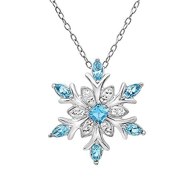  Chic & Modern Snowflake Party Necklace