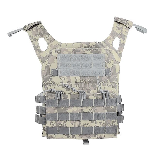  camouflage tactical vest military vest adjustable breathable lightweight combat training vest for adults