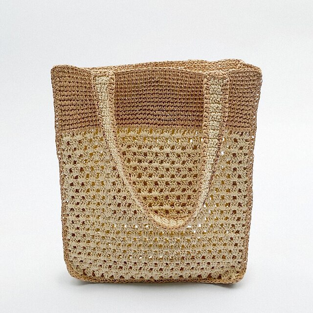  verão nova bolsa de crochê z novo produto uma bolsa feminina cor de sucesso bolsa de compras tecida à mão bolsa de ombro bolsa de palha