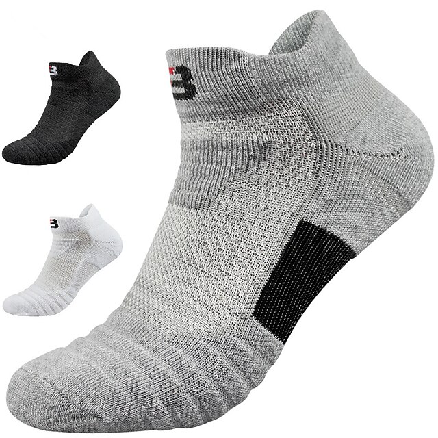  3 Pairs Men's Women's Anckle Socks Low Cut Socks Sporty Casual Outdoor Daily Solid / Plain Color