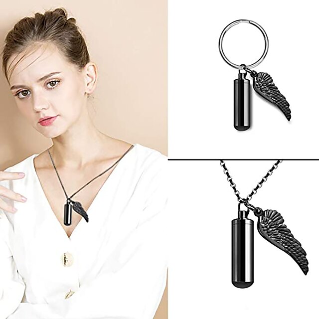  1pc Pendant Necklace Men's Women's Daily Stainless Steel
