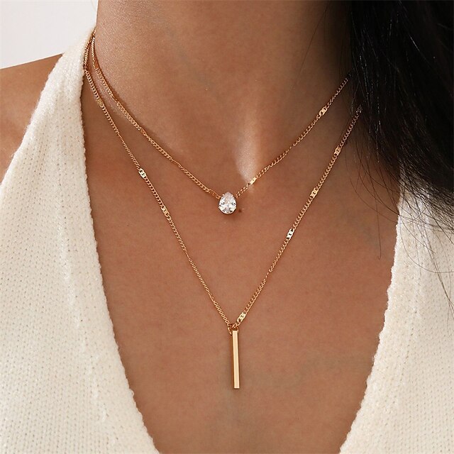  Women's Outdoor Fashion Necklace Geometry