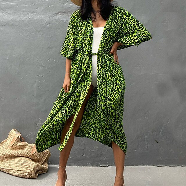 Femme Maillots de Bain Vêtement couvrant Haut de plage Normal Maillot de bain Graphic Taches de