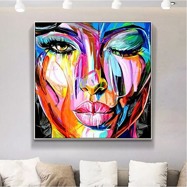  Oil Painting Handmade Hand Painted Wall Art Portrait Woman Home Decoration Décor Rolled Canvas No Frame Unstretched