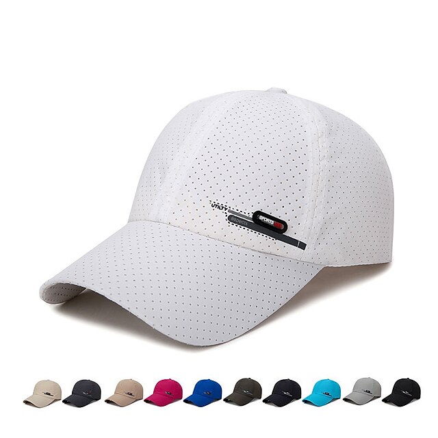  Herren Damen Cap Basecap Baseballkappe Dunkelgrau Schwarz Einfarbig UV-Schutz Atmungsaktiv