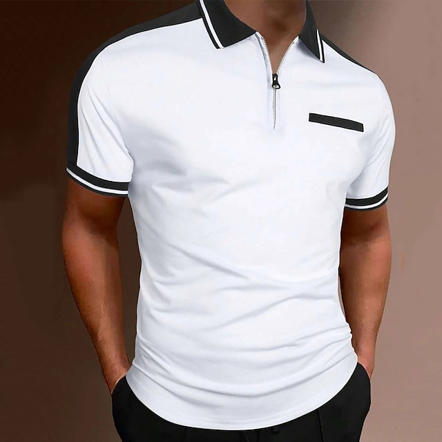  Men's Casual Holiday Polo Shirt in Basic Colors