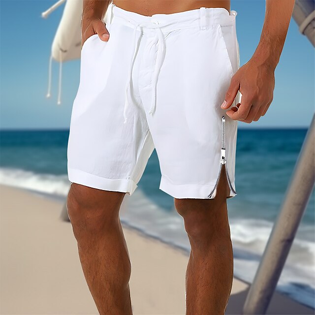  Men's Linen Beach Shorts