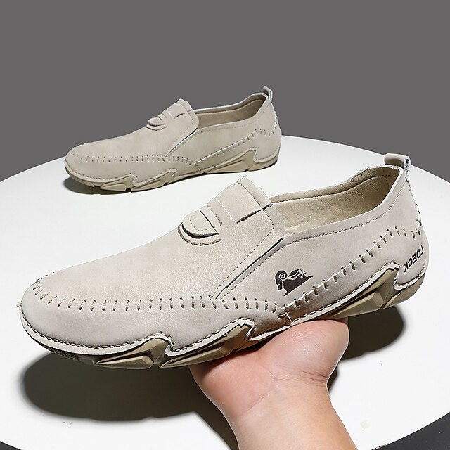  Men's Satin Loafers Comfortable Breathable Daily Wear