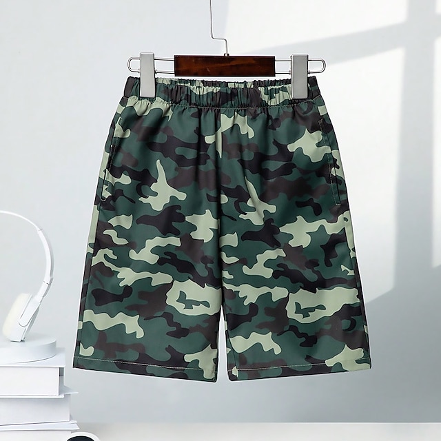  Green Summer Shorts for Active Boys 3-12 Years