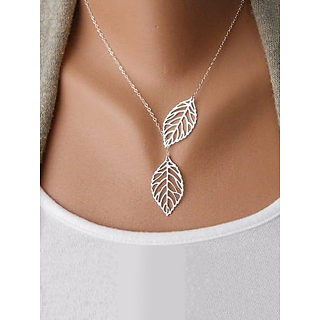  Women's necklace Outdoor Fashion Necklaces Leaf