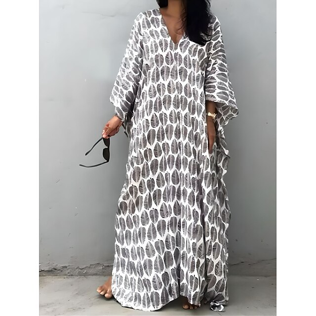  Women's Fashion Casual Polyester Maxi Dress