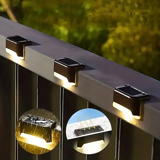  4 Stück 2St 1 Stück 0.5 W Solar-angetrieben Wasserdicht Dekorativ Wandleuchten im Freien LED-Solarleuchten 1.2 V Warmweiß Weiß Wechsel 1 Außenbeleuchtung Hof Garten LED-Perlen Weihnachten Neujahr