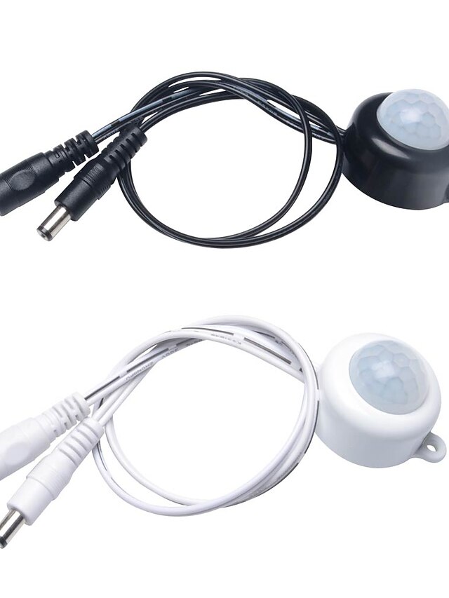  1 pc Sensore a infrarossi Accessorio lampadina Accessorio per strisce di luce Plastica Interruttore sensore per la luce di striscia LED RGB