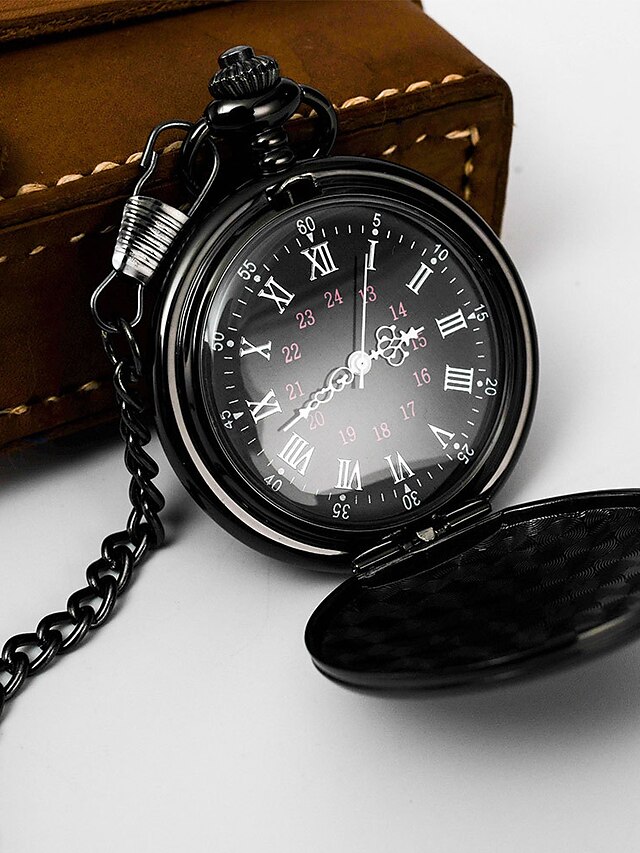  Men's Pocket Watch Analog Quartz Classic Style Stylish Classic Casual Watch / One Year
