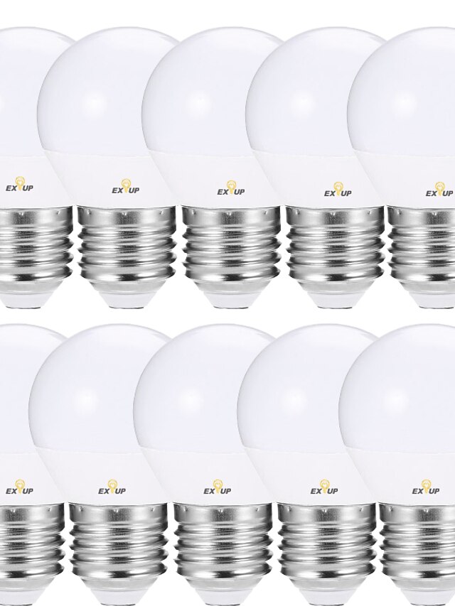  12 pcs 5 W Ampoules Globe LED 460 lm E14 E26 / E27 G45 11 Perles LED SMD 2835 Soirée Décorative Vacances Blanc Chaud Blanc Froid Rouge 220-240 V 110-120 V