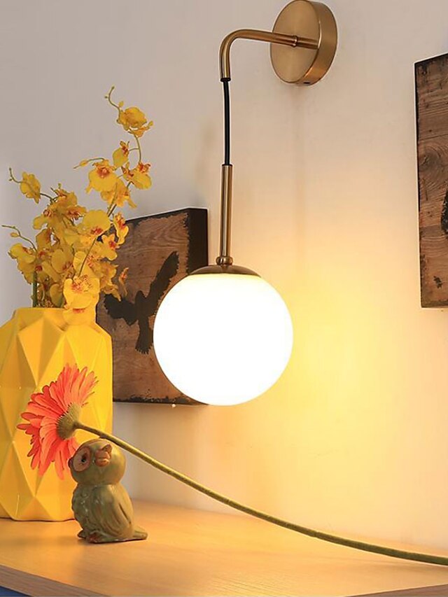  Nuovo design Contemporaneo moderno Lampade da parete Salotto / Camera da letto Metallo Luce a muro 110-120V / 220-240V
