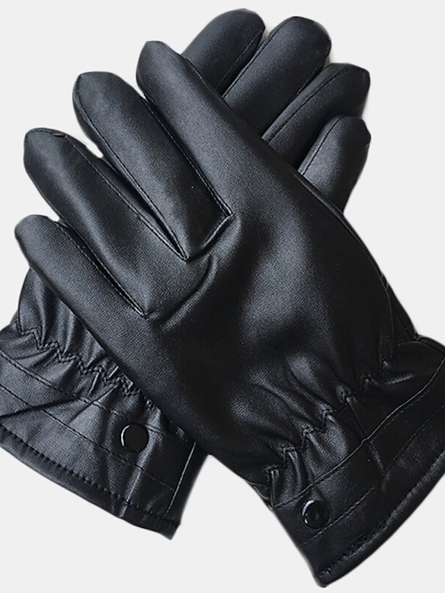  Men's Work / Basic Fingertips Gloves - Solid Colored