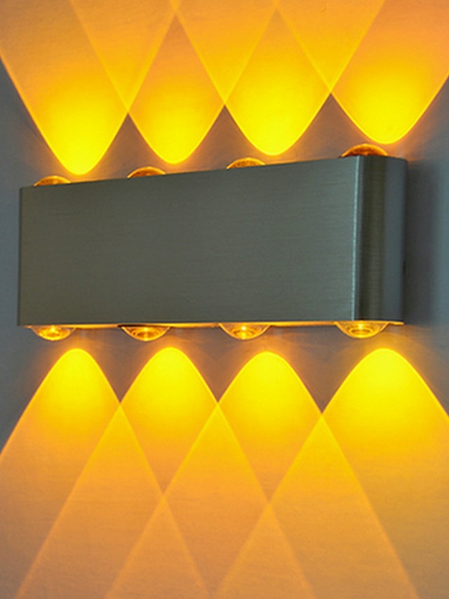  Creative LED Modern LED Wall Lights Shops Cafes Office Aluminum Wall Light IP44 Generic 1 W