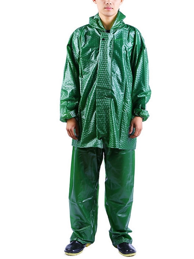  Per uomo Giubbotto Giornaliero Standard Cappotto Standard Giacca Manica lunga Tinta unita Verde militare