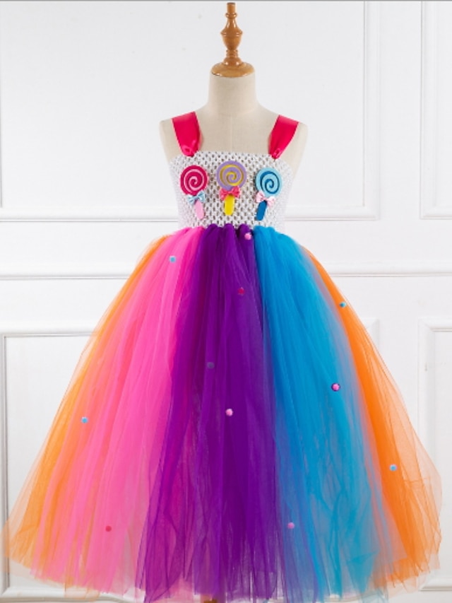  kinderkleidung Mädchen Kleid Regenbogen Regenbogen