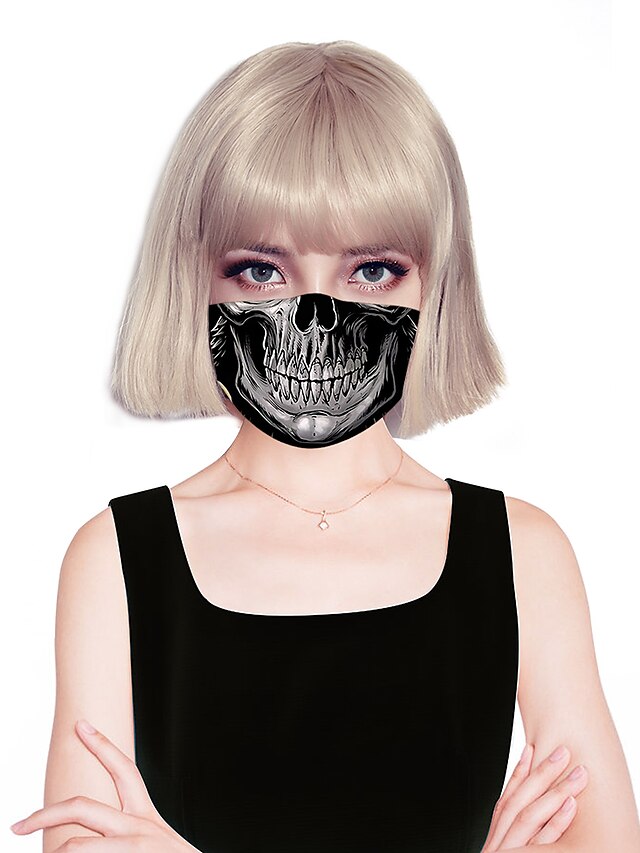  Women's Face cover Fashion Spandex Mouth HomeMask / Layered / Fall / Winter / Spring / Summer