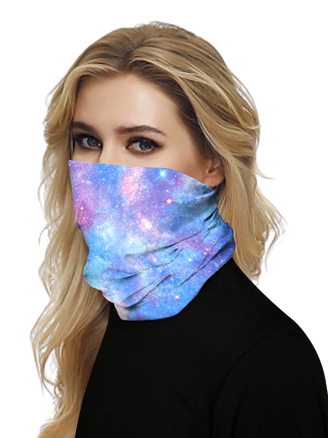 Unisex Party / Active / Basic Infinity Scarf - Galaxy / Print / Color Block