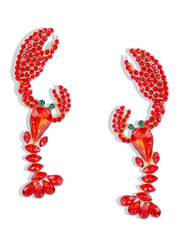  Women's Hoop Earrings Geometrical Precious Earrings Jewelry Gold For Daily 1 Pair