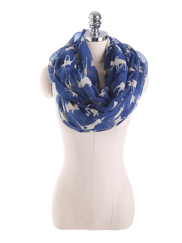  Women's Active Infinity Scarf - Print Washable