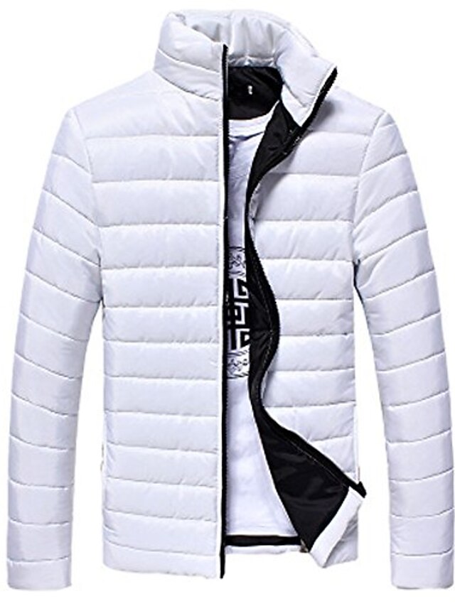  goddessvan men boys packable down jacket winter warm zip coat outwear white