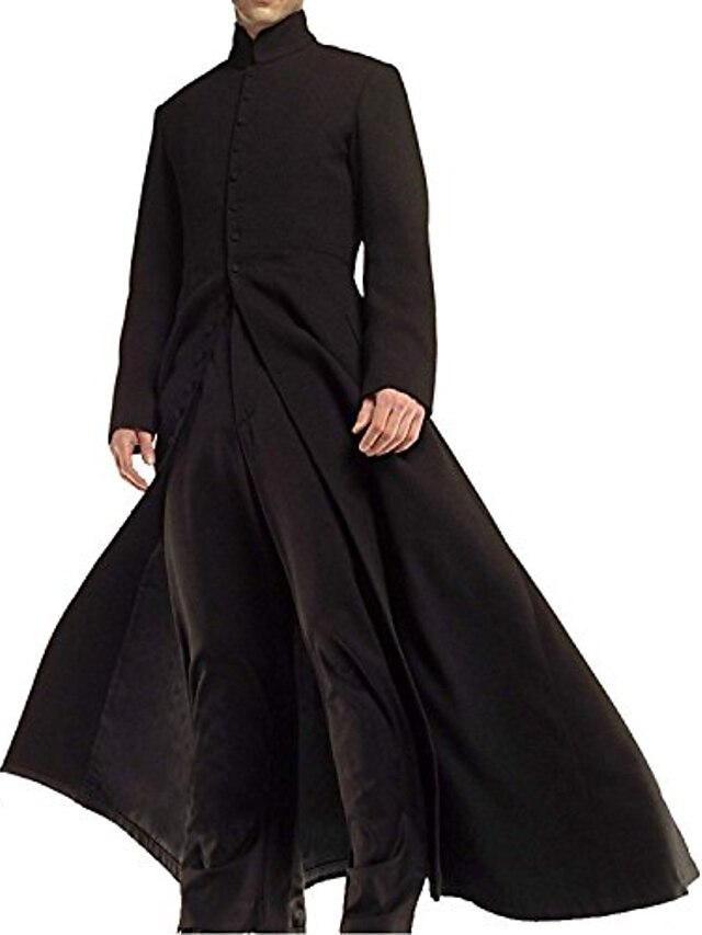  Homme Manteau d'hiver Veste Blouson Trench-Coat Long Plein Air Soirée Nylon Vêtements d'extérieur Vêtement Tenue Cosplay Extérieur