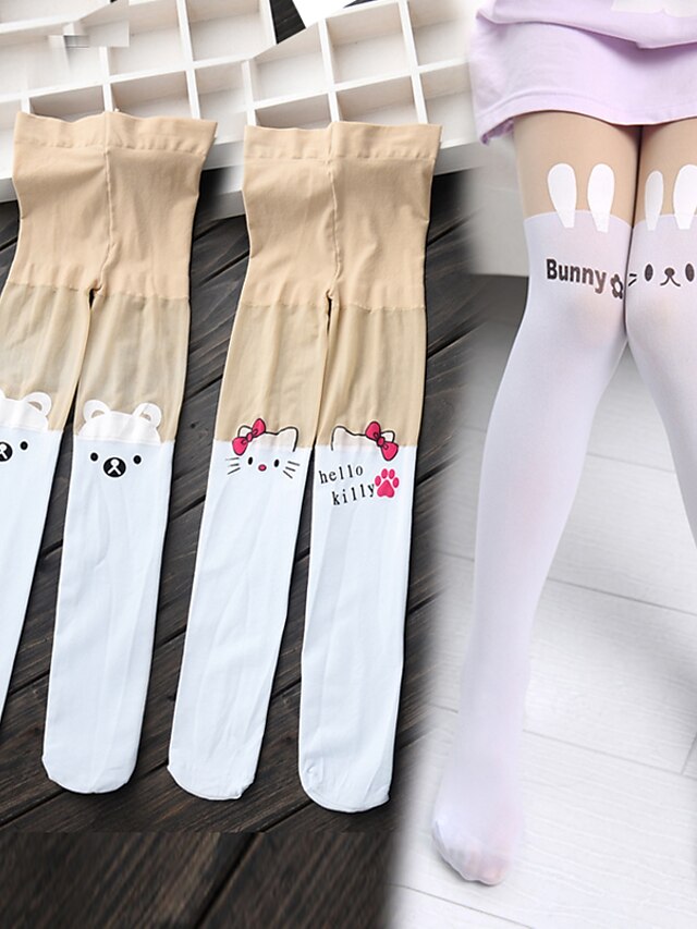  Kinder Mädchen Unterwäsche & Socken Weiß Blau Purpur Katze Einfarbig