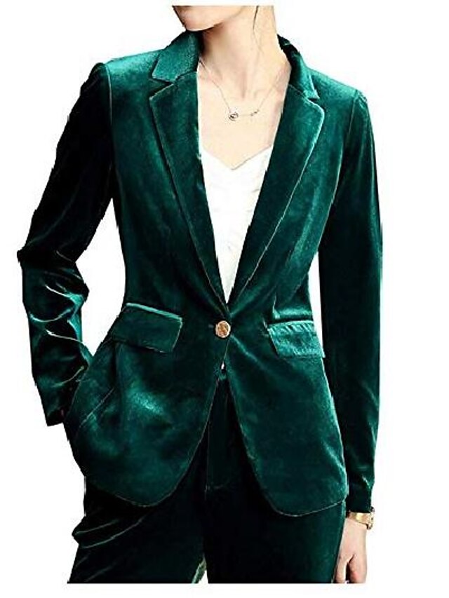  Women's Coat Blue jacket + blue pants / Green jacket + green pants S / M / L