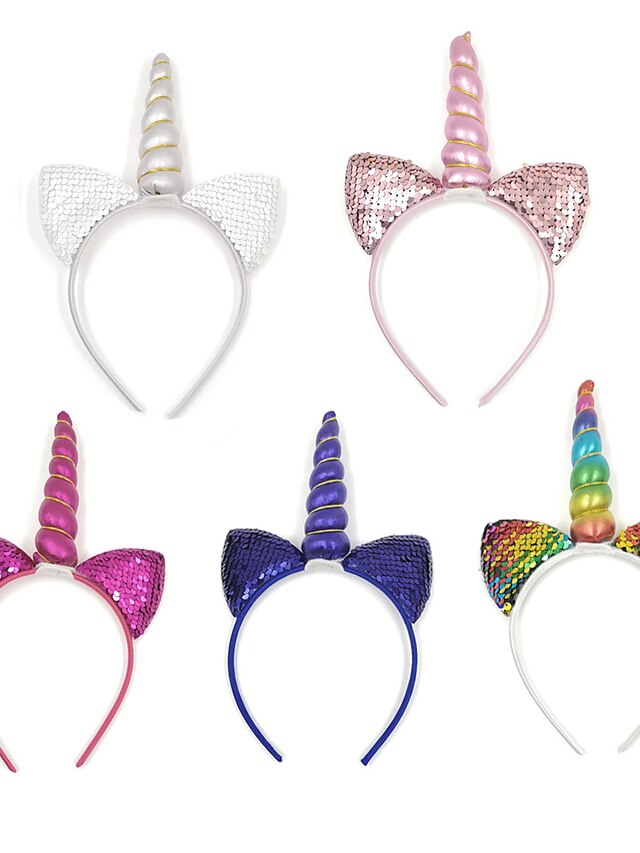  1pcs Toddler Girls' Sweet Cartoon Hair Accessories White / Blue / Purple