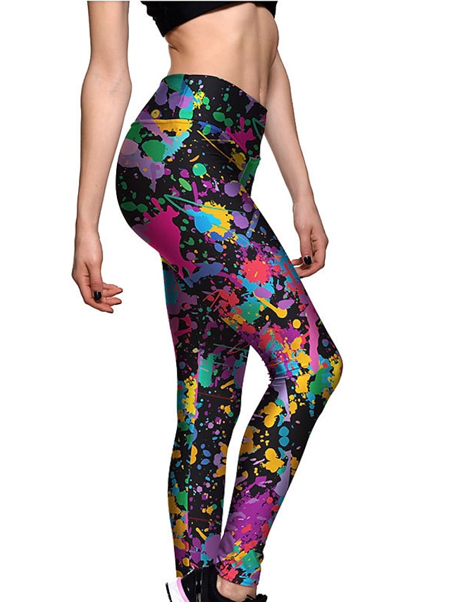 Legging Sport Fille Imprimé Papillon - Pantalon Yoga Fitness Danse - Matière Douce Polyester - Style Casual