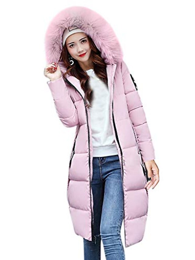  Abrigo de chaqueta lammy delgado de invierno más grueso informal sólido para mujer, elegante abrigo con capucha para mujer