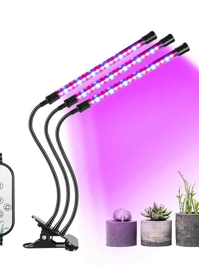  1pc LED élèvent la lumière 9w 18w 27w 36w minuterie lampe phyto pour plantes à spectre complet boîte de culture lumière USB 5 dimmable pour les semis de plantes d'intérieur LED