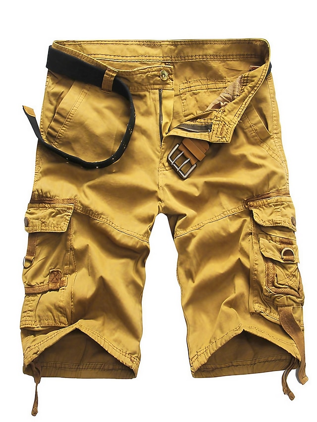  Men's Classic Cargo Shorts for Daily Work Holiday
