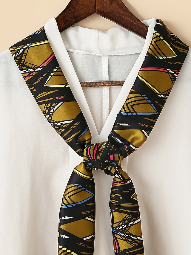  Women's Women's Shawls & Wraps Two-Tone Party Scarf Graphic