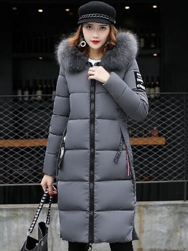  manteaux pour les femmes d'hiver, farjing femmes occasionnels plus épais hiver mince vers le bas manteau lammy veste pardessus
