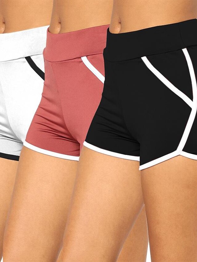  spot kvinners shorts matchende strandbukser sexy sport hot pants kvinner