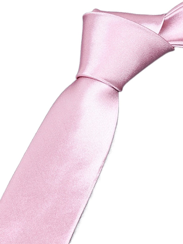 Herren Arbeits- / Partykrawatte - einfarbig Reine Farbe Krawatten formelle Anlässe Business 1 St. Krawatten