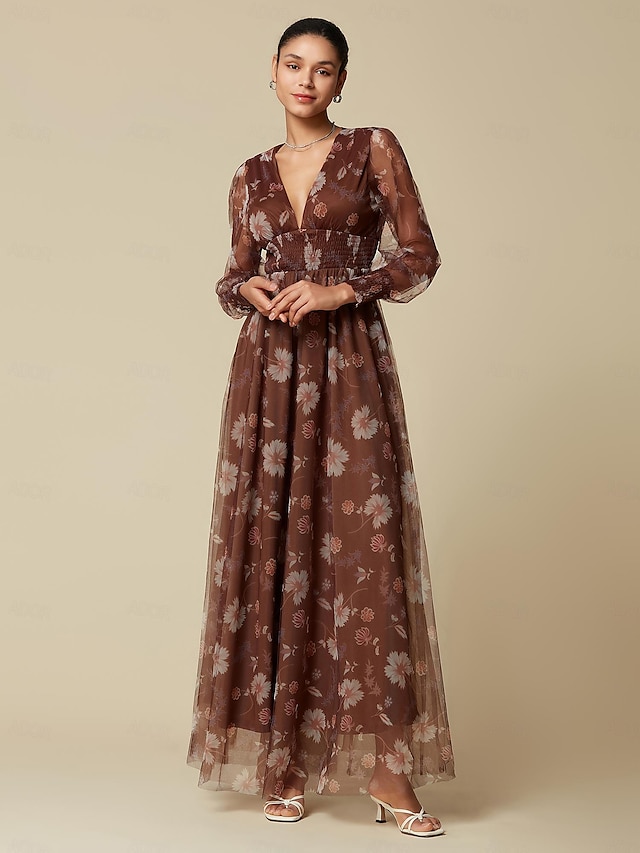  Ember Tulle Maxi Dress