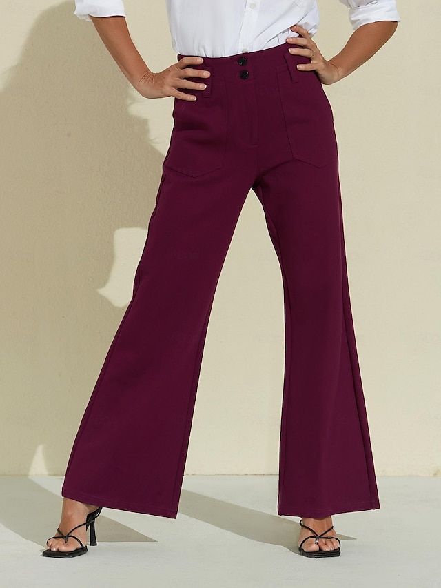  Brand Bell Bottom Design Full Length Material Pants