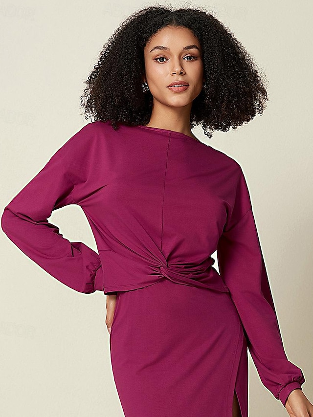  Brianna Reversible Daily Go-to Long-sleeves Top