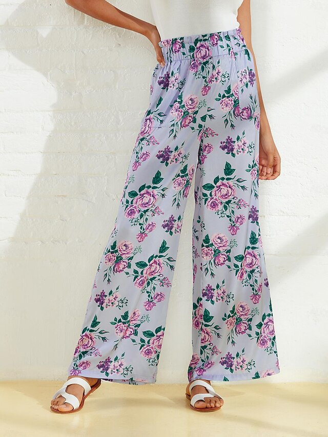  Relaxed Vacation Full Length Pants